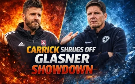 Carrick Shrugs Off Glasner Showdown