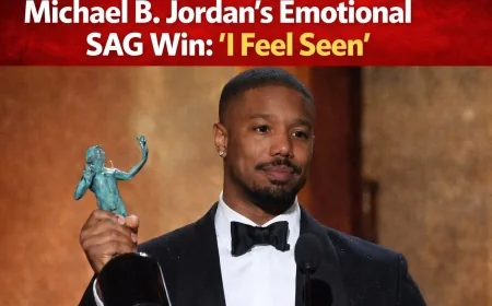 Michael B. Jordan’s Emotional SAG Win: ‘I Feel Seen’
