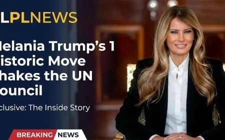 Melania Trump’s 1 Historic Move Shakes the UN Council