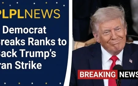 1 Democrat Breaks Ranks to Back Trump’s Iran Strike