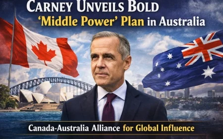Carney Unveils Bold ‘Middle Power’ Plan in Australia