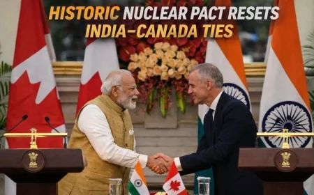 Historic Nuclear Pact Resets India–Canada Ties