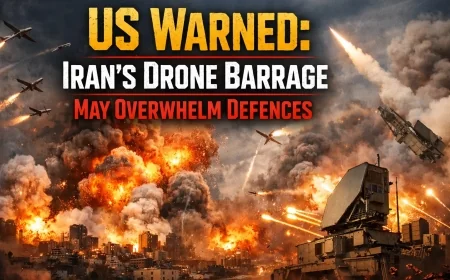 US Warned: Iran’s Drone Barrage May Overwhelm Defences