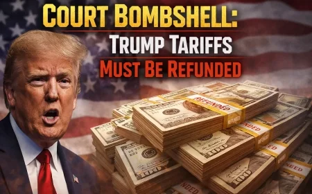 Court Bombshell: Trump Tariffs Must Be Refunded