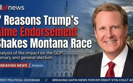 7 Reasons Trump’s Alme Endorsement Shakes Montana Race