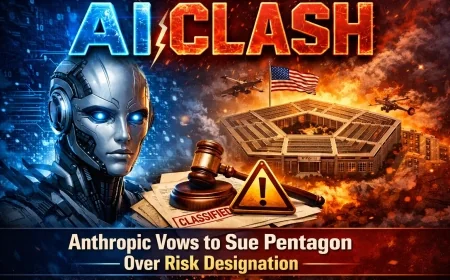 AI Clash: Anthropic Vows to Sue Pentagon Over Risk Designation