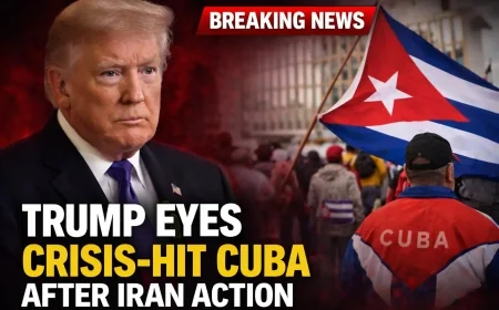 Trump Eyes Crisis-Hit Cuba After Iran Action