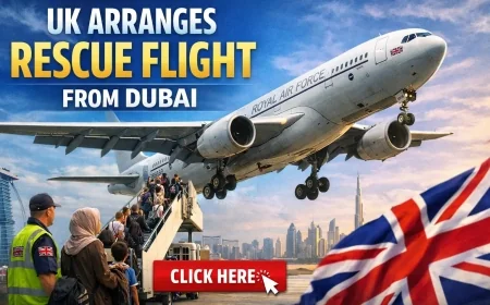 UK Arranges Rescue Flight from Dubai