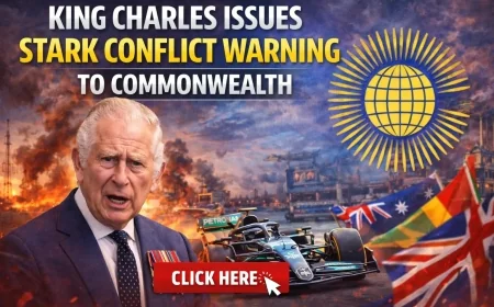 King Charles Issues Stark Conflict Warning to Commonwealth