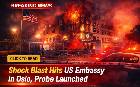 Shock Blast Hits US Embassy in Oslo, Probe Launched