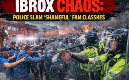 Ibrox Chaos: Police Slam ‘Shameful’ Fan Clashes