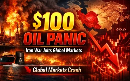 $100 Oil Panic: Iran War Jolts Global Markets
