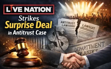 Live Nation Strikes Surprise Deal in Antitrust Case