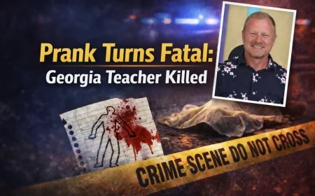 Prank Turns Fatal: Georgia Teacher Killed