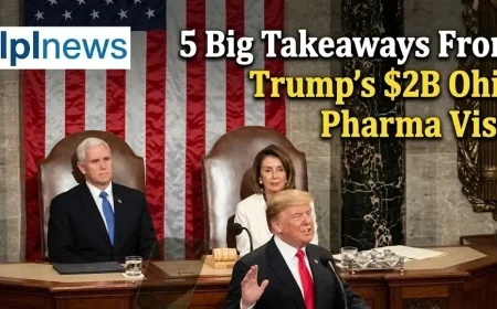 5 Big Takeaways From Trump’s $2B Ohio Pharma Visit