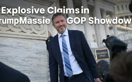 5 Explosive Claims in Trump–Massie GOP Showdown