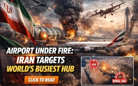 Airport Under Fire: Iran Targets World’s Busiest Hub