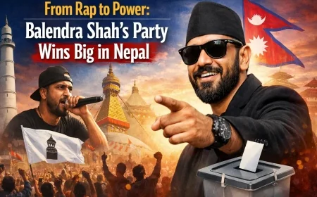 From Rap to Power: Balendra Shah’s Party Wins Big in Nepal