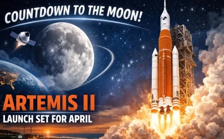 Countdown to the Moon: Artemis II Launch Set for April