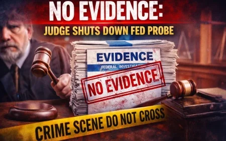 No Evidence: Judge Shuts Down Fed Probe