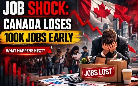Job Shock: Canada Loses 100K Jobs Early