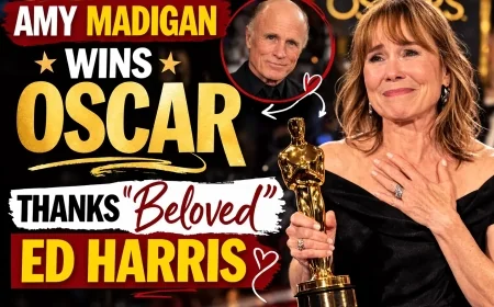 Amy Madigan Wins Oscar, Thanks ‘Beloved’ Ed Harris
