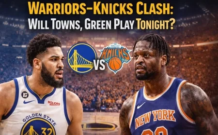 Warriors-Knicks Clash: Will Towns, Green Play Tonight?
