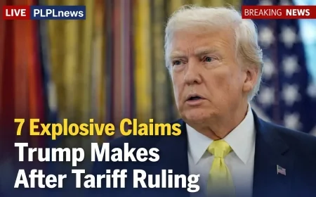 7 Explosive Claims Trump Makes After Tariff Ruling