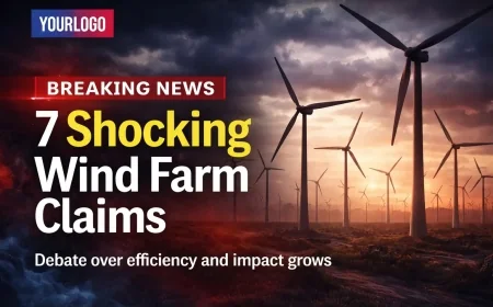 7 Shocking Claims About Wind Farms Spark Outrage