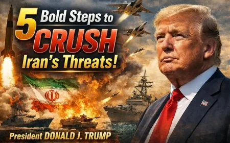 5 Powerful Moves Trump Says Will Crush Iran Threat