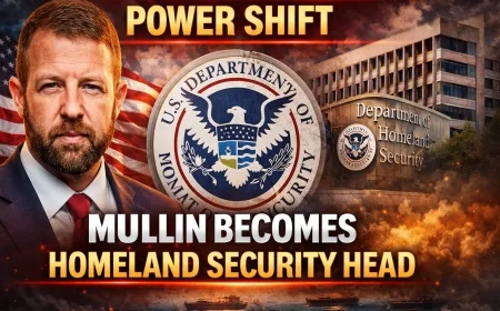 Power Shift: Mullin Becomes Homeland Security Head