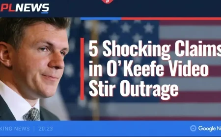 5 Shocking Claims in O’Keefe Video Stir Outrage