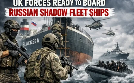 UK Forces Ready to Board Russian Shadow Fleet Ships