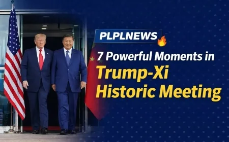 7 Powerful Moments in Trump-Xi Historic Meeting