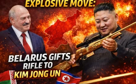 Explosive Move: Belarus Gifts Rifle to Kim Jong Un