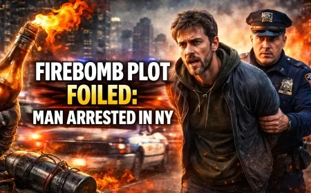 Firebomb Plot Foiled: Man Arrested in NY