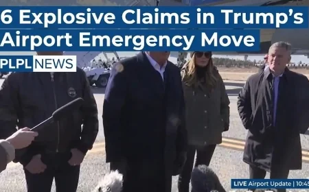 6 Explosive Claims in Trump’s Airport Emergency Move