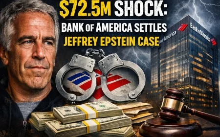 $72.5M Shock: Bank of America Settles Jeffrey Epstein Case