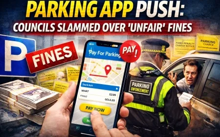 Parking App Push: Councils Slammed Over ‘Unfair’ Fines