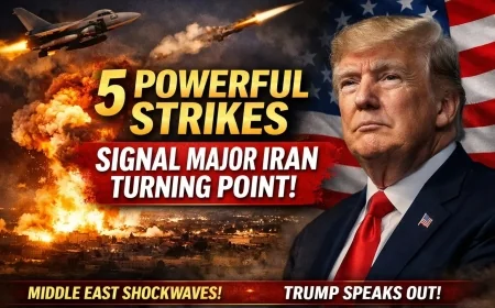5 Powerful Strikes Signal Major Iran Turning Point