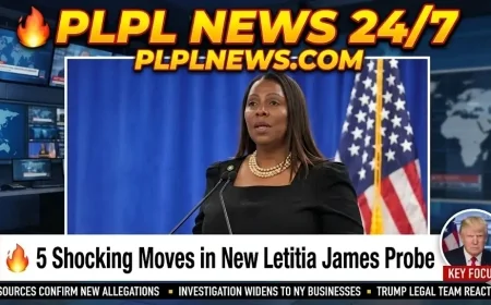 🔥 5 Shocking Moves in New Letitia James Probe