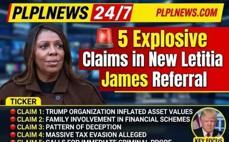 🚨 5 Explosive Claims in New Letitia James Referral