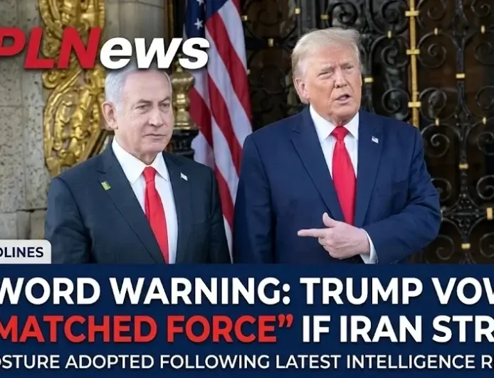 7-Word Warning: Trump Vows “Unmatched Force” if Iran Strikes