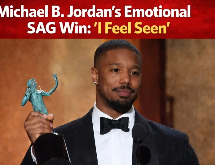 Michael B. Jordan’s Emotional SAG Win: ‘I Feel Seen’