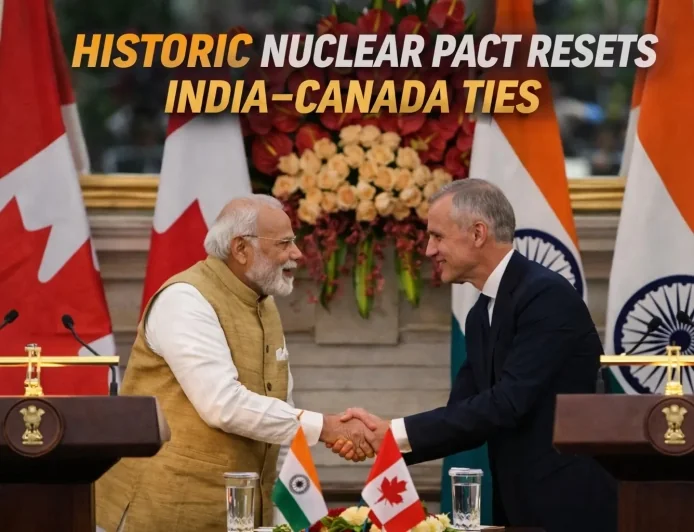 Historic Nuclear Pact Resets India–Canada Ties