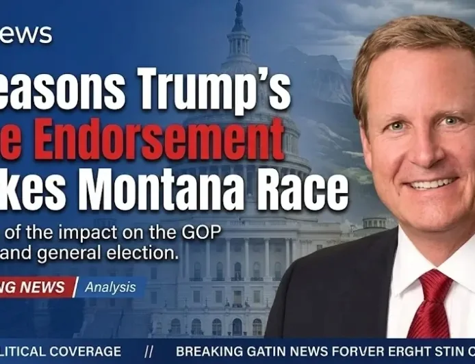 7 Reasons Trump’s Alme Endorsement Shakes Montana Race