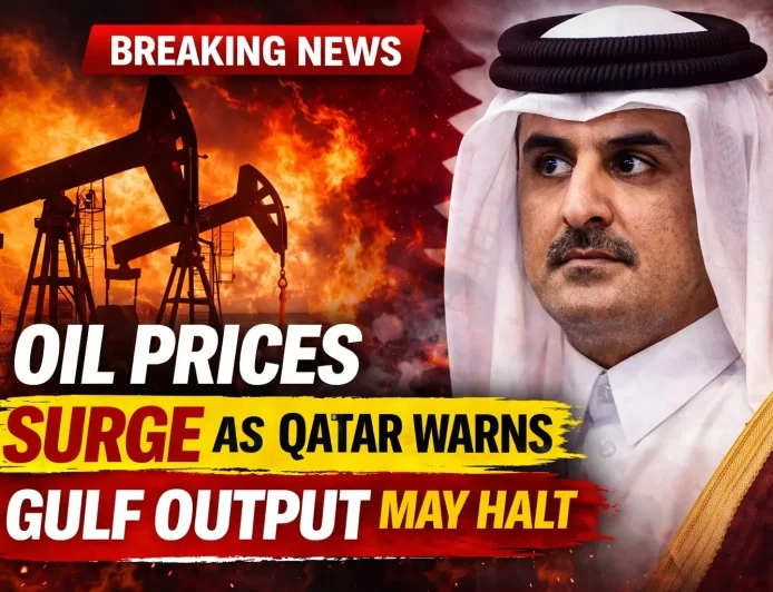 Oil Prices Surge as Qatar Warns Gulf Output May Halt