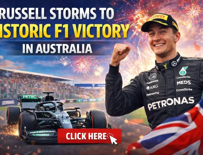 Russell Storms to Historic F1 Victory in Australia