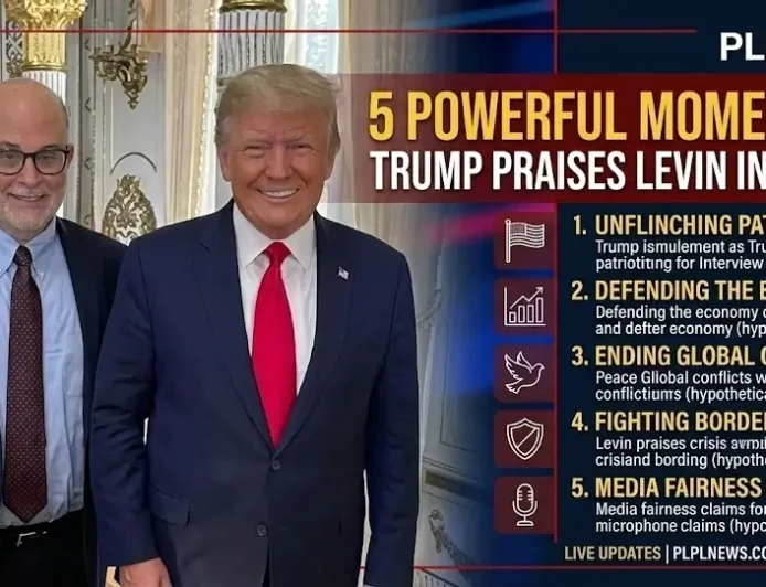5 Powerful Moments as Trump Praises Levin Interview