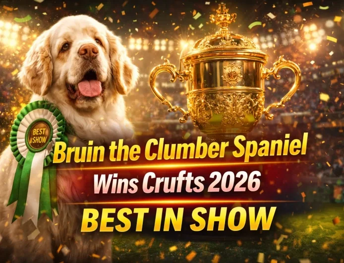 Bruin the Clumber Spaniel Wins Crufts 2026 Best in Show